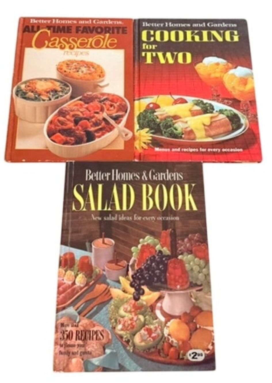 Better Homes & Gardens Vintage Cookbook Lot of 3